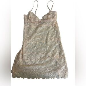 Blush Cream Lace Slip